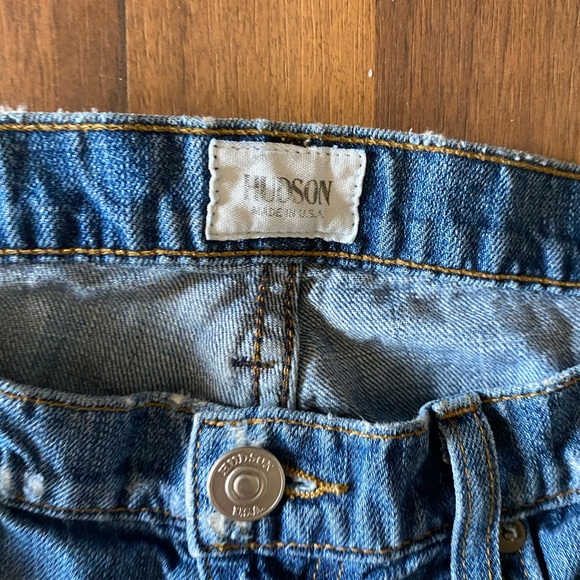 Hudson "Skylar" Relaxed Slim Straight Jean size 27 - Picture 2 of 7